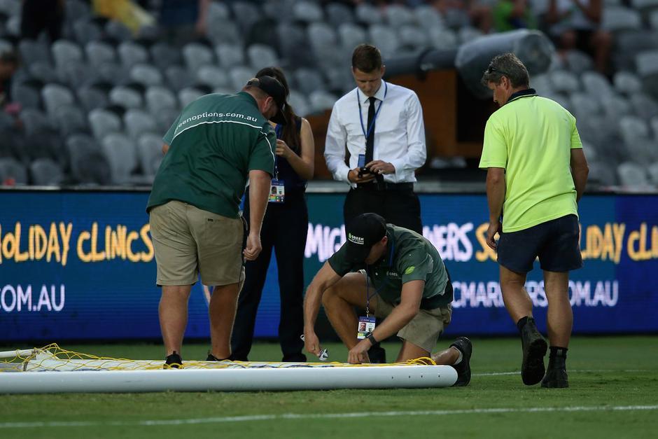 Zlomljen gol | Avtor: Reševalni pas/Twitter