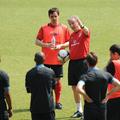 Hodgson Neville Green Anglija trening priprave Euro 2012 Etihad Manchester
