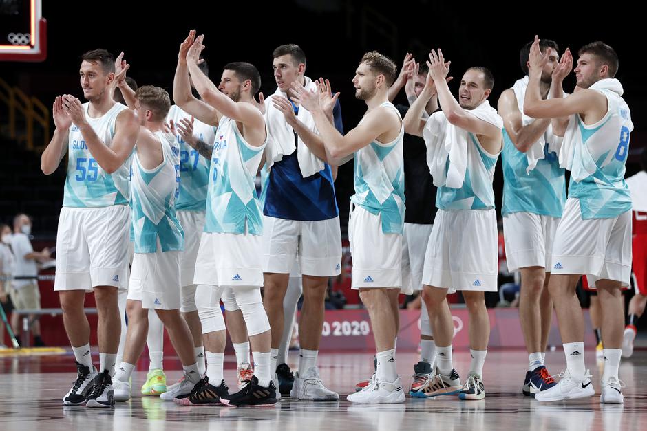 slovenska košarkarska reprezentanca Tokio 2020 | Avtor: Epa