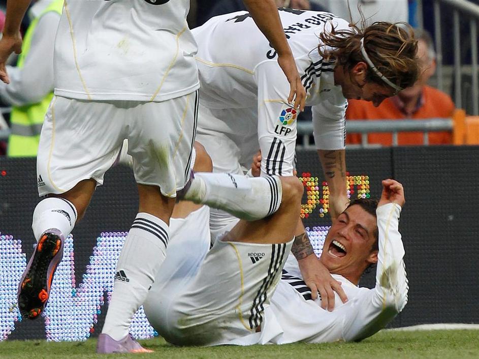 Primera maj 2010 Real Madrid Osasuna Ronaldo za zmago