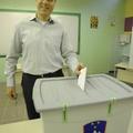 Žbogar na nedavnem referendumu. (Foto: BOBO)