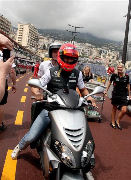 VN Monaka 2010 sreda Monte Carlo Michael Schumacher