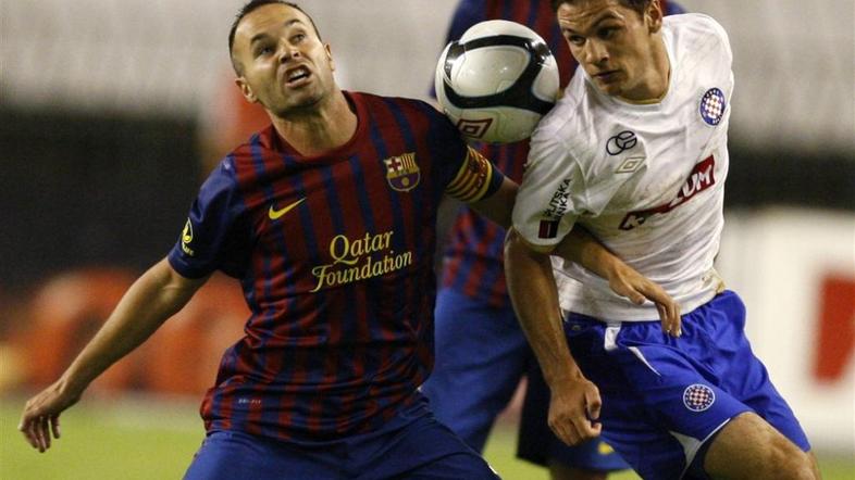 Hajduk Split Barcelona Iniesta