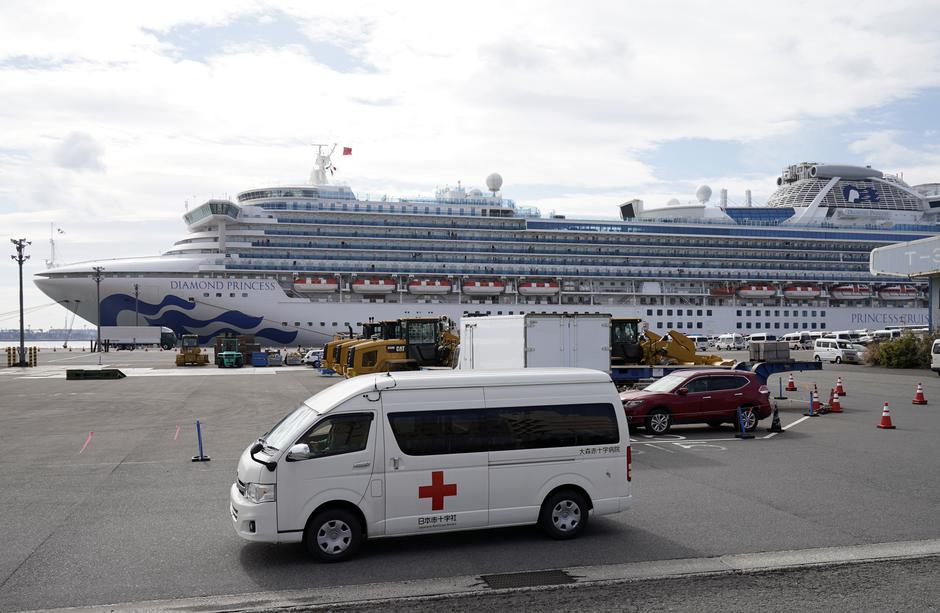 Diamond Princess, Križarka na Japonskem | Avtor: Epa