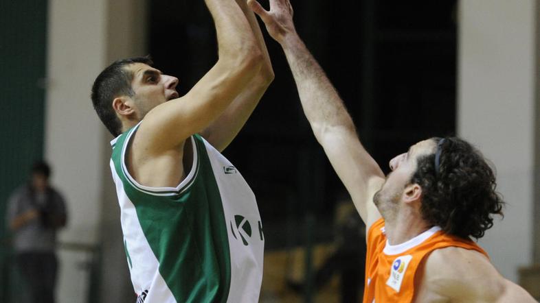 Goran Ikonić je imel med krkaši najbolj mirno roko. (Foto: ABA)