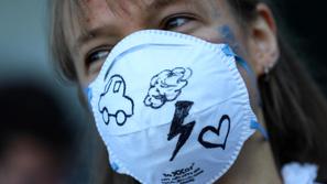 Avtosalon Frankfurt protest