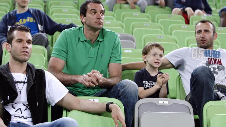 Sani Bečirović Jasmin Hukić Ivica Jurković Union Olimpija Prokom Evroliga Stožic