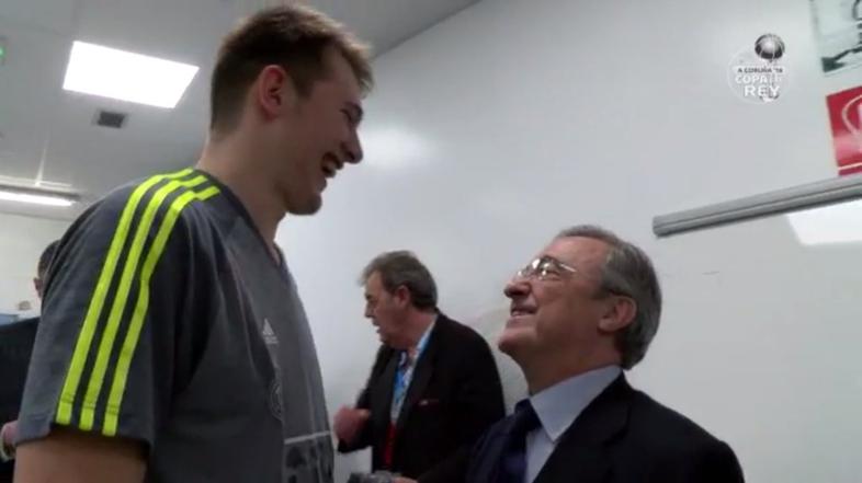 luka dončić florentino perez twitter
