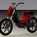 Takole bo zgledal novi električni moped. (Foto: Hidria)