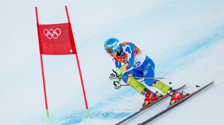 Klemen Kosi Soči 2014 olimpijski moški smuk