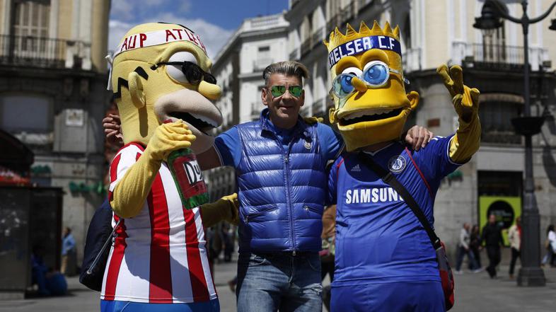 (Atlético Madrid - Chelsea) navijači