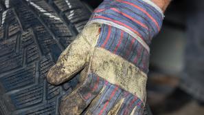 Pnevmatika pnevmatike guma menjava vulkanizer