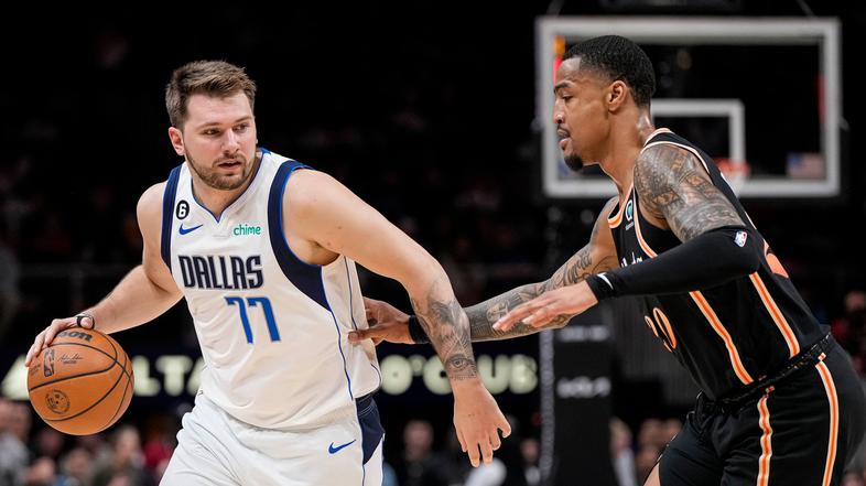 Luka Dončić in John Collins