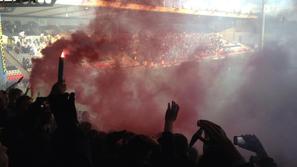 Rangers Celtic u-17 tekma navijači izgredi incidenti