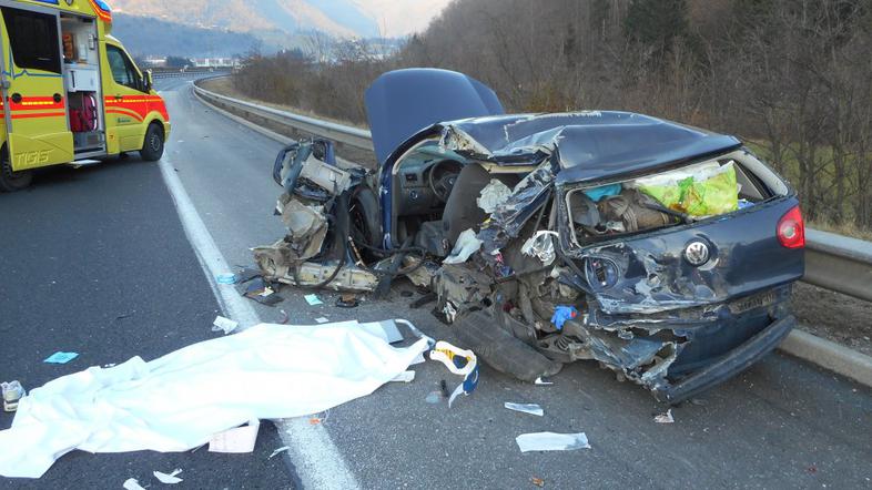 Nesreča na avtocesti