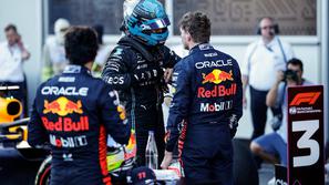 George Russell, Max Verstappen