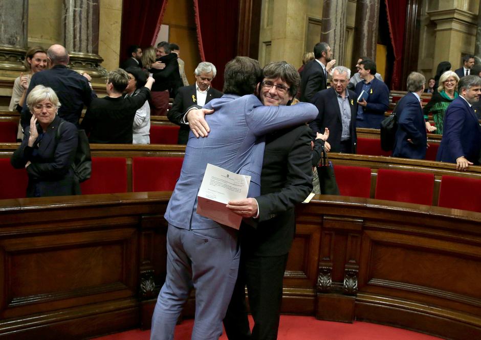 Razglasitev neodvisnosti Katalonije | Avtor: Epa
