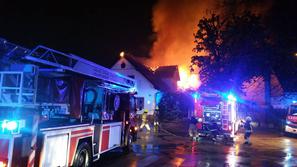 Požar kitajske restavracije v Dravljah