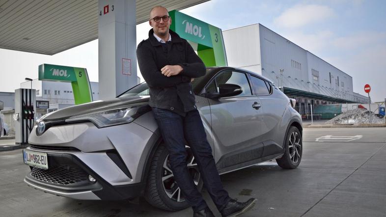 Martin Lahajnar in Toyota C-HR