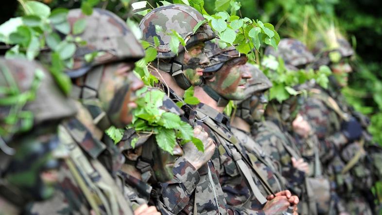Vojaški tabor v Bohinjski Beli