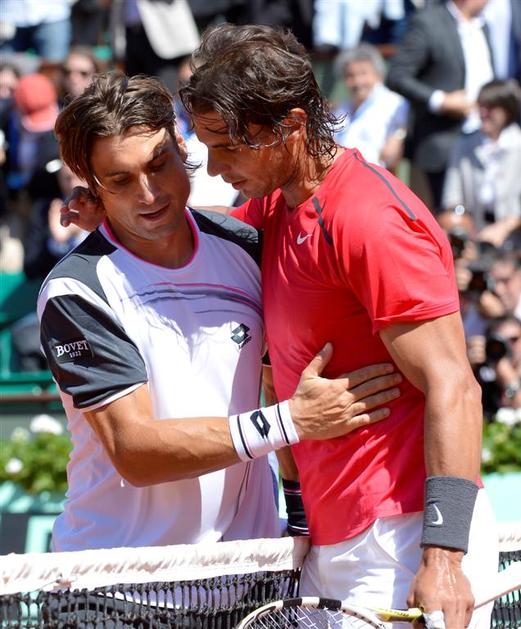 Nadal Ferrer OP Francije Roland Garros polfinale Pariz