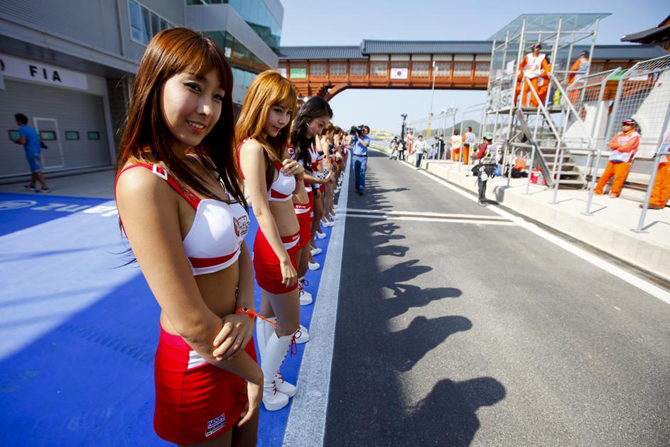 Grid girls formula 1