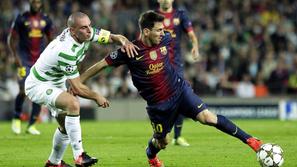 Brown Messi Barcelona Celtic Liga prvakov
