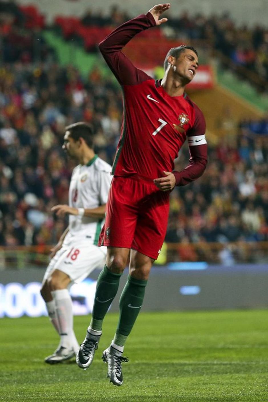Cristiano Ronaldo Portugalska Bolgarija prijateljska tekma | Avtor: EPA