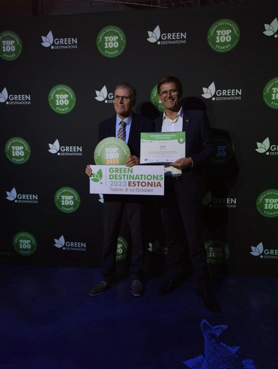 Med najboljšimi trajnostnimi zgodbami tudi človeška ribica v Kranju | Avtor: Zavod za turizem in kulturo Kranj