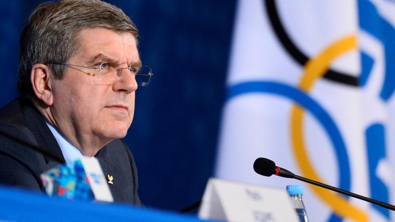 Bach predsednik IOC MOK Mednarodni olimpijski komite Soči