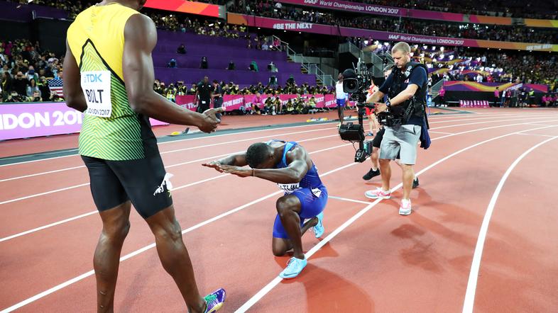 Justin Gatlin Usain Bolt