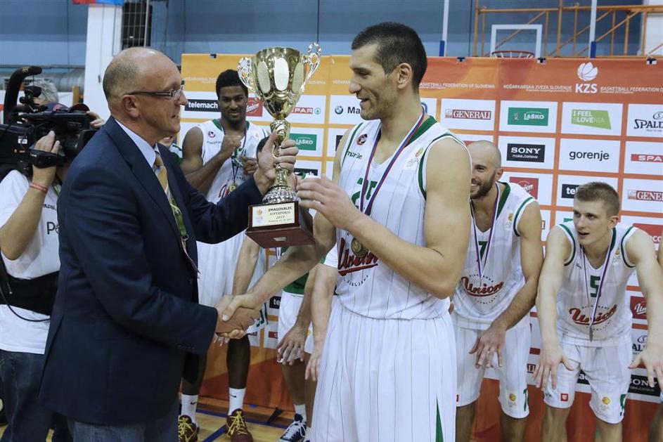 Drobnjak Krka Union Olimpija superpokal Lucija