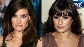 Idina Menzel, Lea Michele