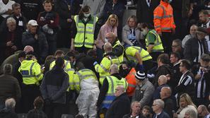 prva pomoč navijač Newcastle United Tottenham Hotspur