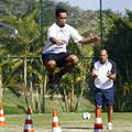 Ronaldinho, ki se trenutno v Porto Alegreju pripravlja za nastop na OI, bo dve l