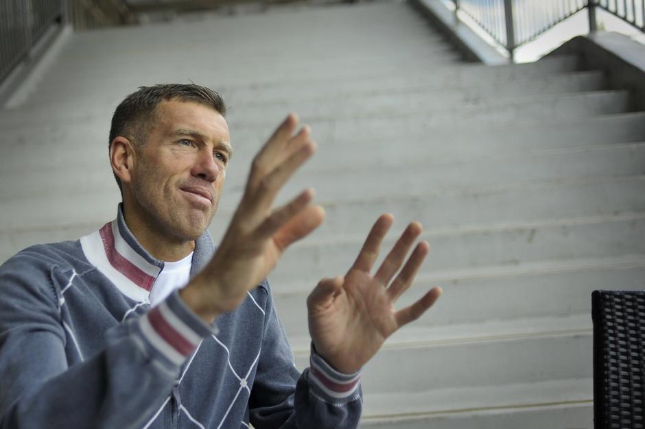 Srečko Katanec intervju hala Tivoli | Avtor: Anže Petkovšek