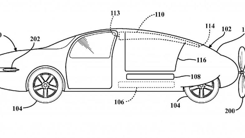 Toyotin patent za leteče vozilo