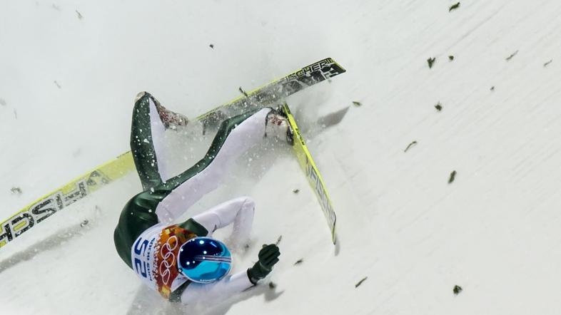 robert kranjec soči padec