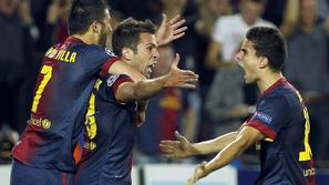 Villa Alba Bartra Barcelona Celtic Liga prvakov