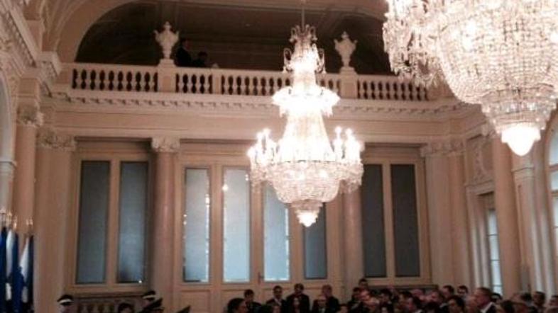 Sprejem ob povišanju Andreja Ostermana