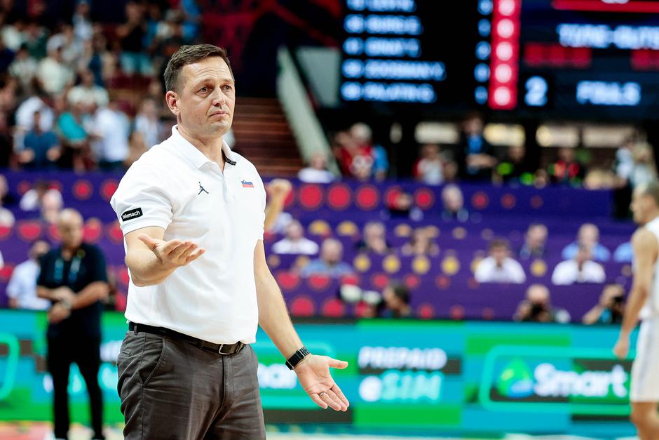 eurobasket 2025 Izrael Slovenija, aleksandar sekulić | Avtor: Saša Despot