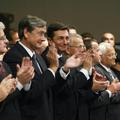 Slovesnosti se je udeležil tudi predsednik Danilo Türk.
