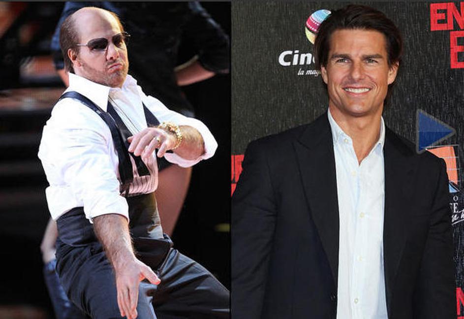 Tom Cruise si v filmu Tropski vihar ni prav nič podoben. Igra namreč Lesa Grossm