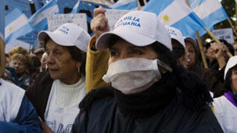 Število umrlih v Argentini se je povzpelo na 137.