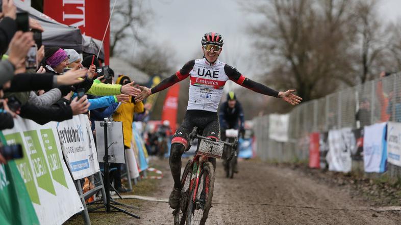 Tadej Pogačar ciklokros Stožice