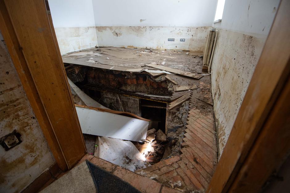 Sanacija po poplavah v Trzinu in Mengšu. | Avtor: Anže Petkovšek