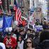 Protesti proti kapitalizmu v New Yorku.