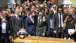 Jules Bianchi, pogreb