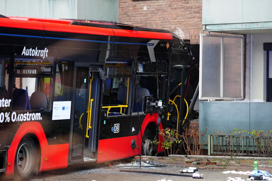 Nesreča avtobusa v Nemčiji