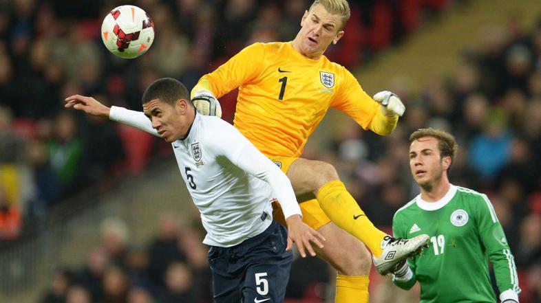 Smalling Hart Götze Anglija Nemčija prijateljska tekma